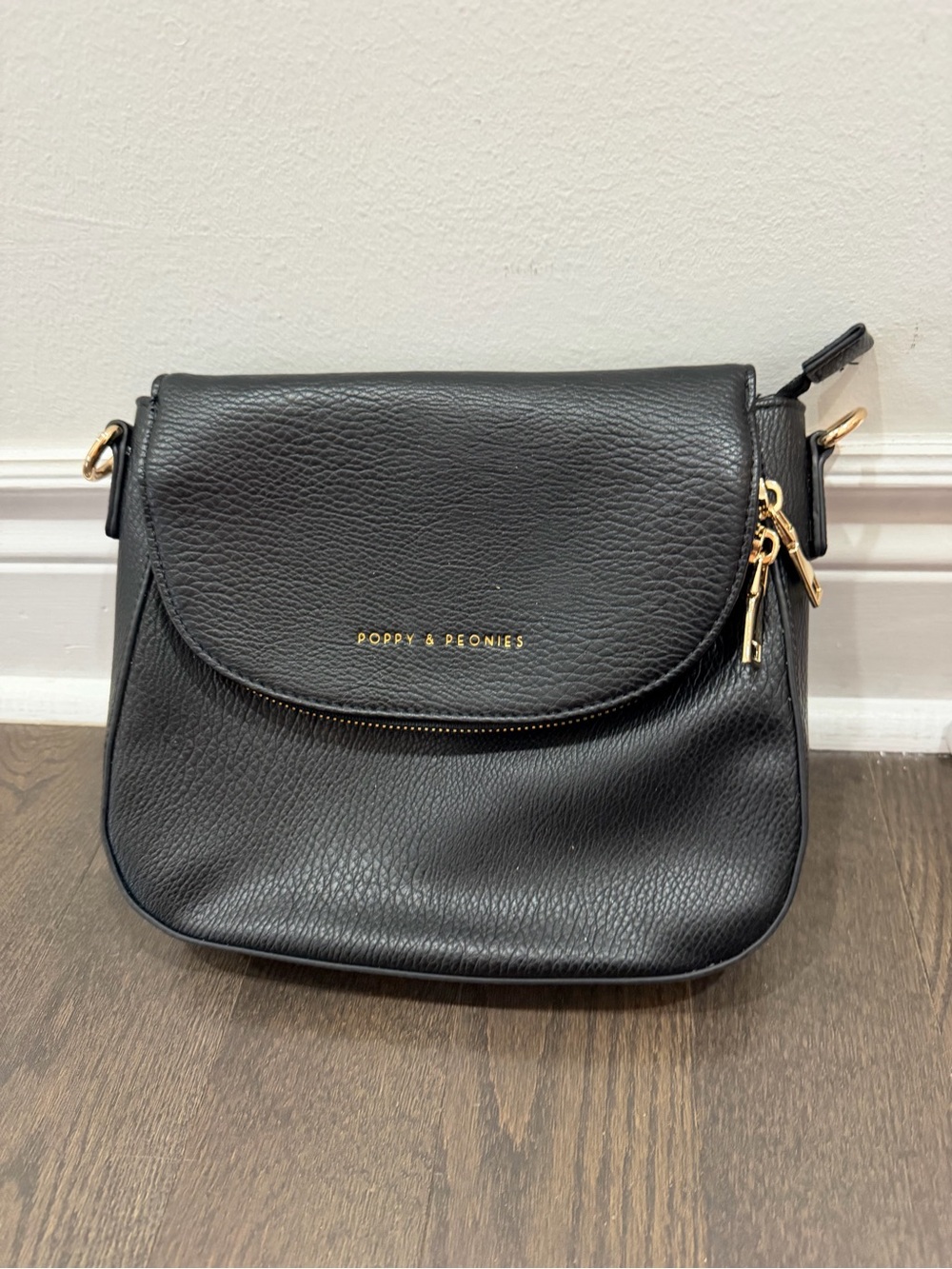Poppy & Peonies Black Mini Downtown